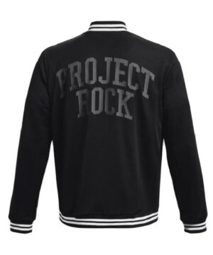 Project Rock Dwayne Johnson Varsity Jacket