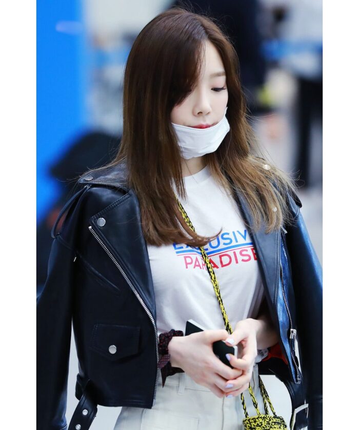 Taeyeon Black Jacket