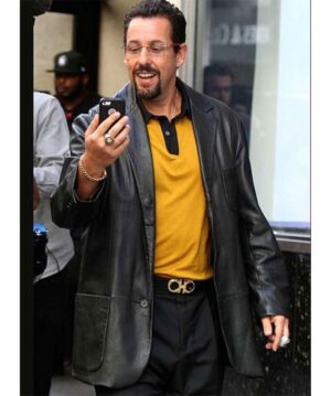 Adam Sandler in Uncut Gems Black Coat