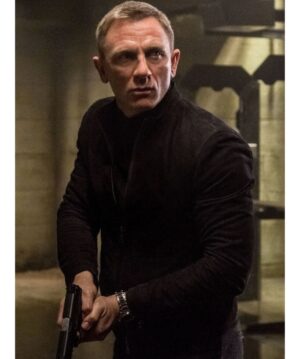 James Bond Spectre Daniel Craig Suede Leather Jacket