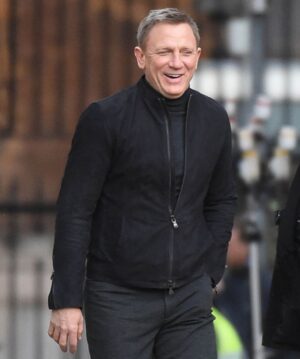 James Bond Spectre Daniel Craig Suede Jacket