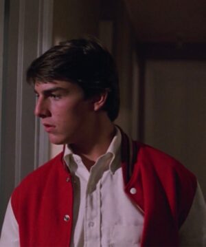 Risky Business Tom Cruise Red Varsity Jacket Outfit Men