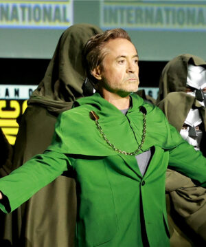 Robert Downey Jr Doctor Doom Green Suit Costume