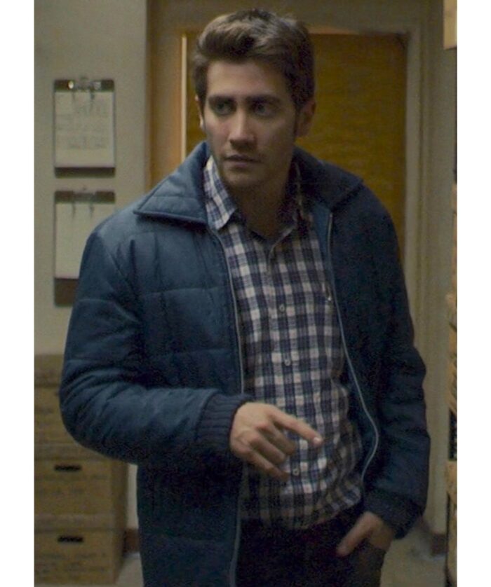 Zodiac Robert Graysmith Blue Quilted Jacket