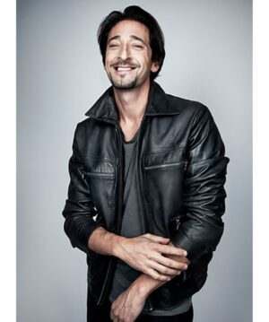 Adrien Brody GQ Russia Black Jacket