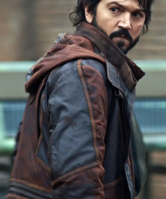 Andor Diego Luna Brown Coat