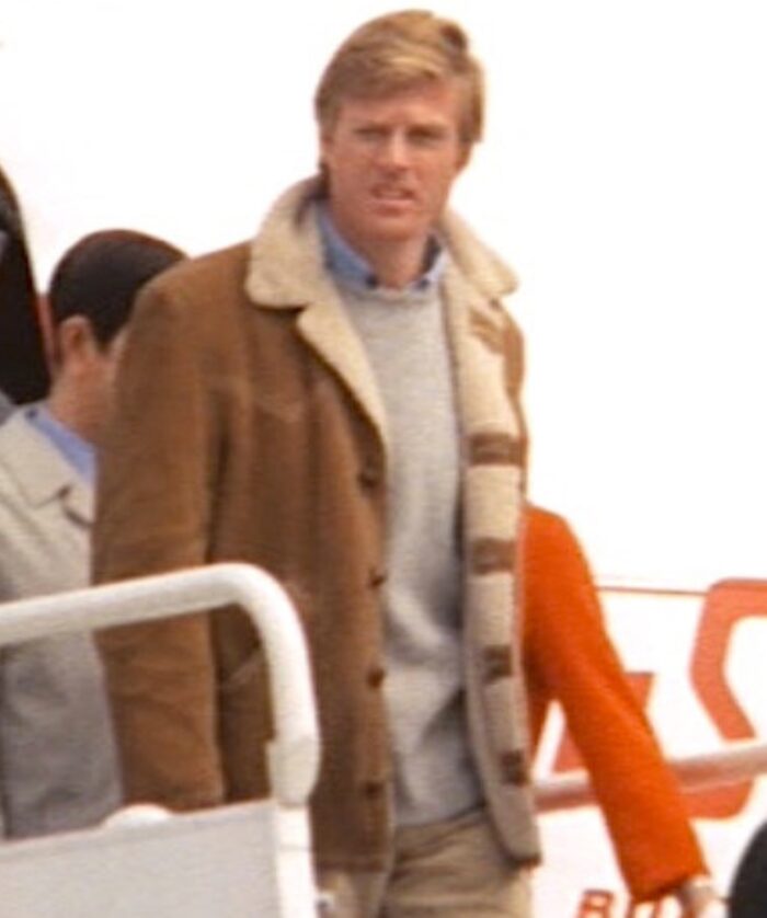 Chappellet Downhill Racer Robert Redford Shearling Jacket