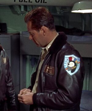 The Bridge sat Toko Ri William Holden Bomber Jacket