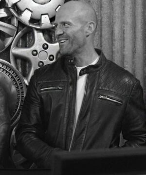 The Expendables 4 Jason Statham Black Leather Jacket