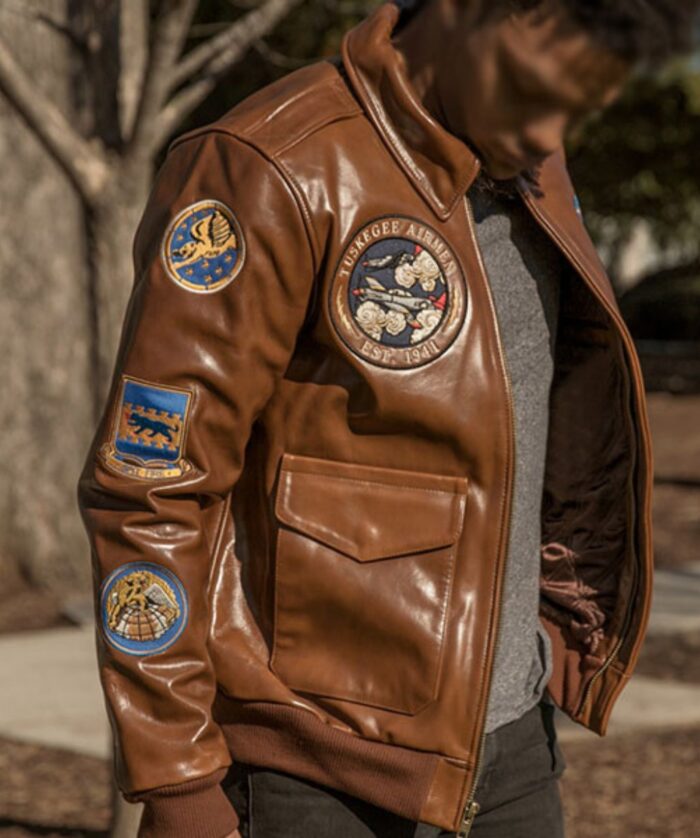 Tuskegee Airmen Fighter A2 Leather Jacket