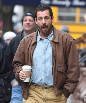 Adam Sandler The Meyerowitz Stories Leather Jacket