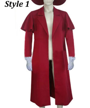 Alucard Hellsing Red Wool Coat