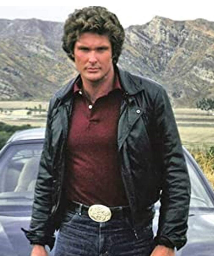 Knight Rider Michael Knight Leather Jacket