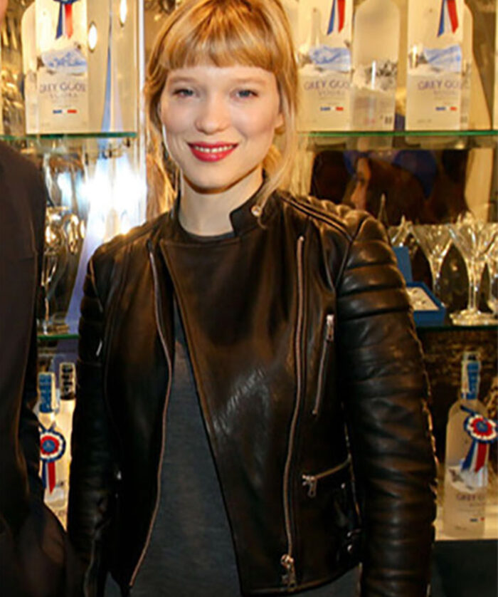 Lea Seydoux Leather Jacket Online