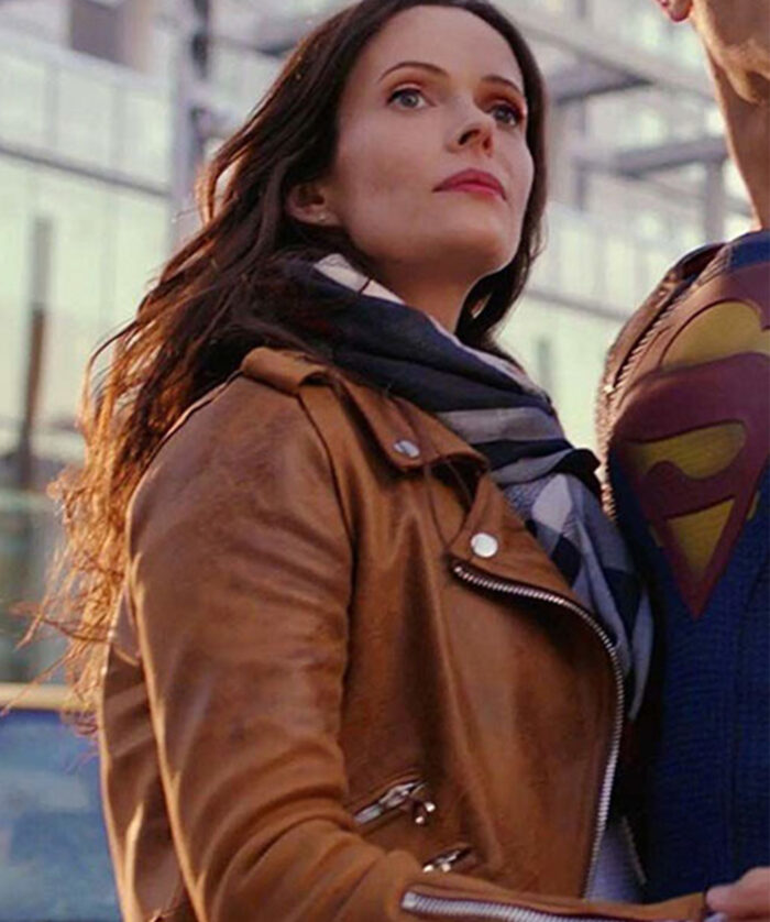 Lois Lane Superman and Lois Brown Jacket Online