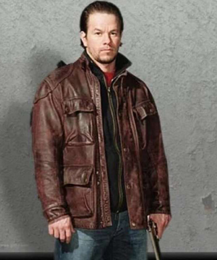 Mark Wahlberg Four Brothers Leather Jacket Sale