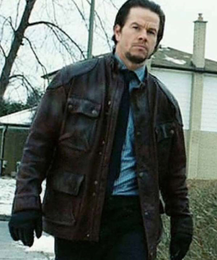 Mark Wahlberg Four Brothers Leather Jacket