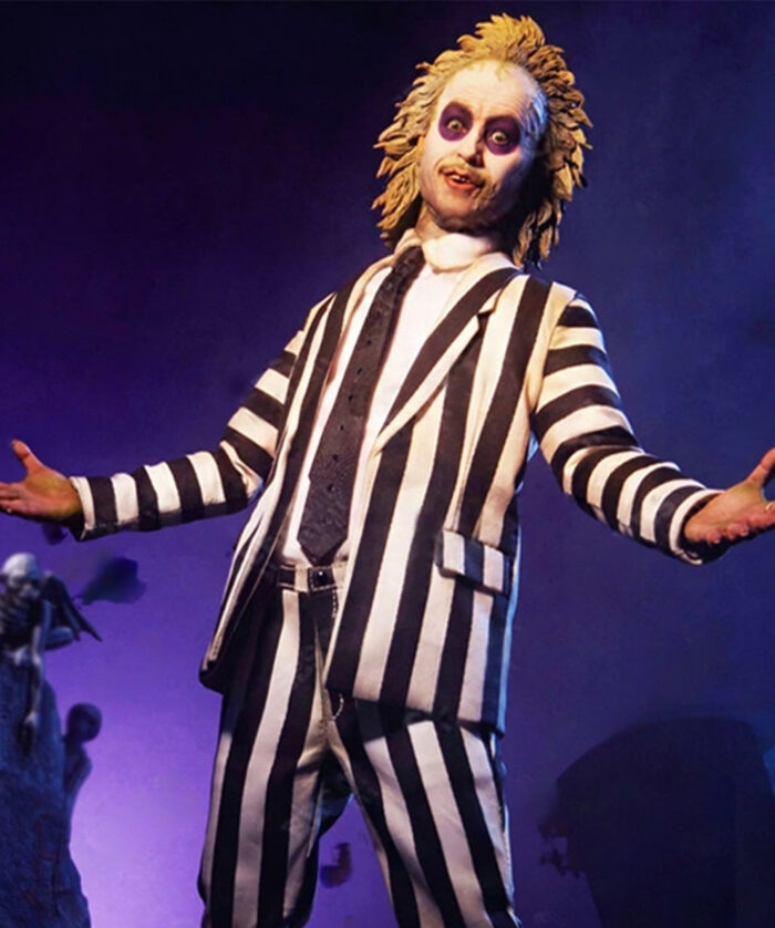 Beetlejuice Betelgeuse Michael Keaton Costume Suit Online