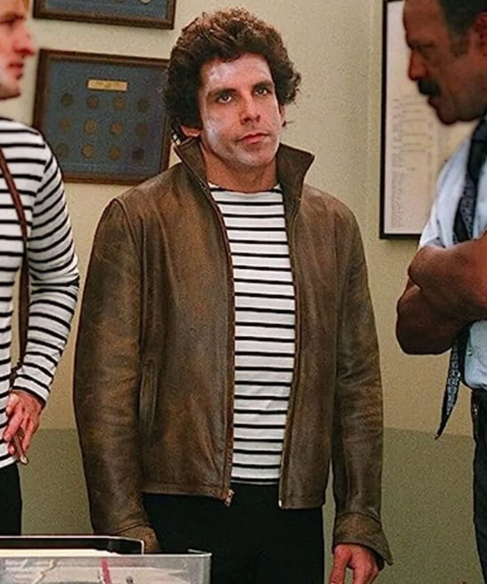 Ben Stiller Starsky & Hutch Leather Jacket - USA Leather Factory