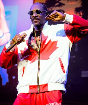 Cali To Canada Tour Snoop Dogg White Jacket