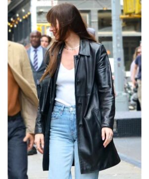 Dakota Johnson Materialists Jacket