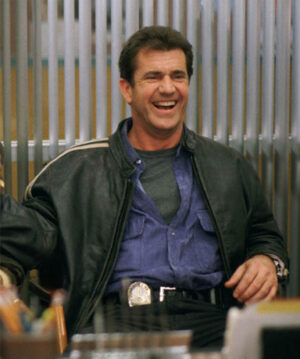 Lethal Weapon Mel Gibson Leather Jacket