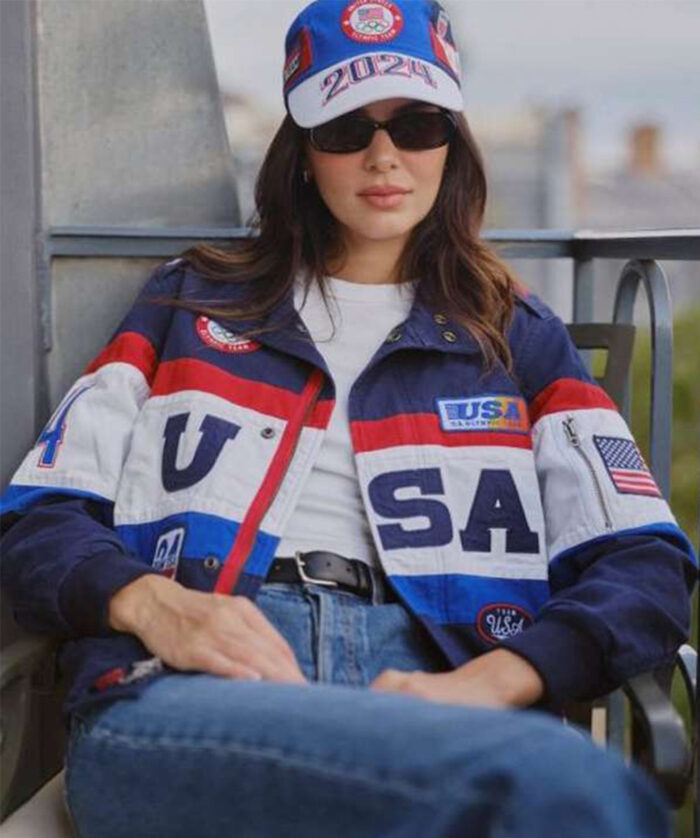 Paris Olympics Kendall Jenner Team USA Jacket