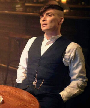 Peaky Blinders Tommy Shelby Grey Wool Jacket