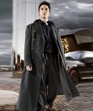 Torchwood Captain Jack Harkness Wool Trench Coat