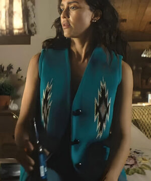 Trigger Warning Parker Jessica Alba Blue Vest