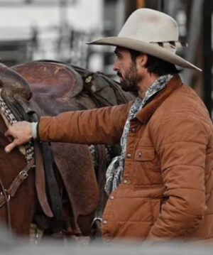 Ryan Bingham Brown Jacket