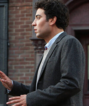 Josh Radnor Grey Blazer