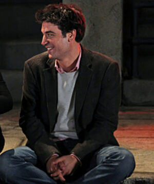 Josh Radnor Grey Blazer