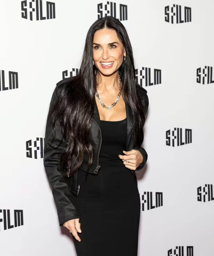 Demi Moore Biker Jacket