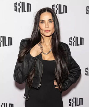 Demi Moore Biker Jacket