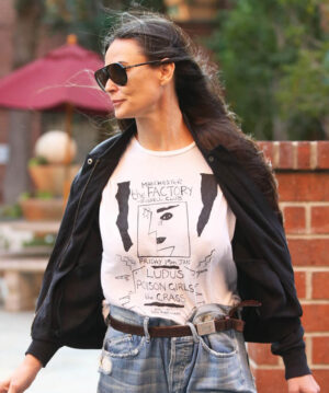 Demi Moore Bomber Jacket