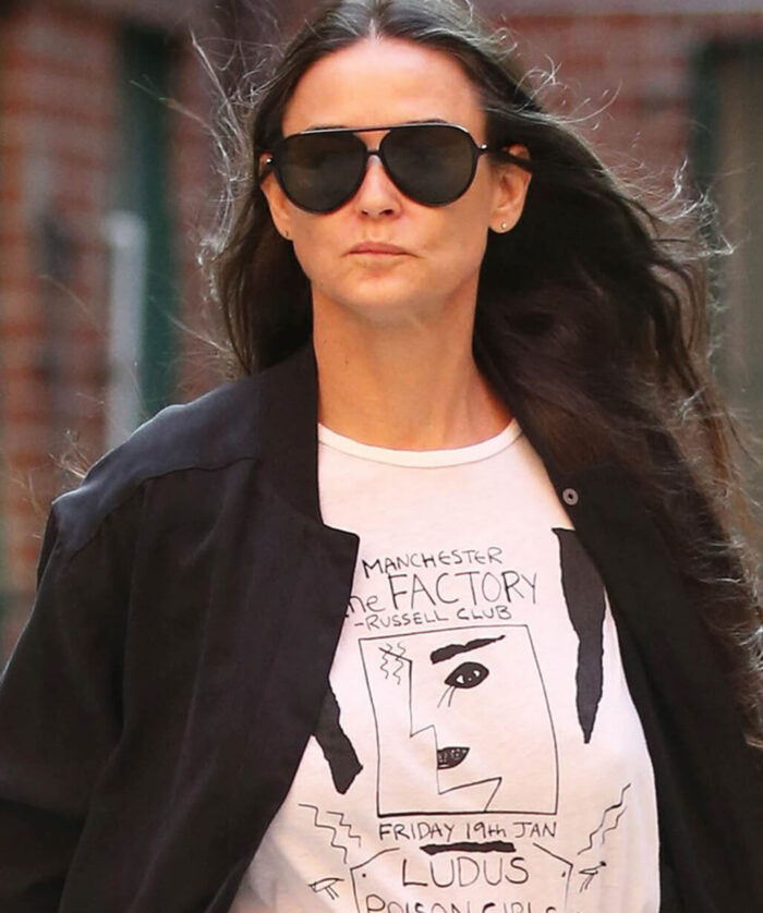 Demi Moore Bomber Jacket