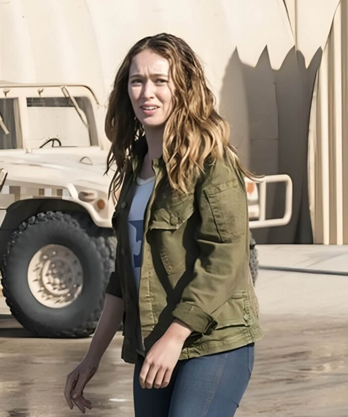 Alicia Clark Green Jacket