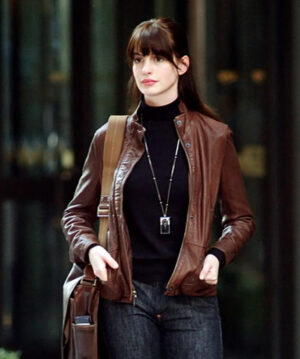 Anne Hathaway Brown Jacket