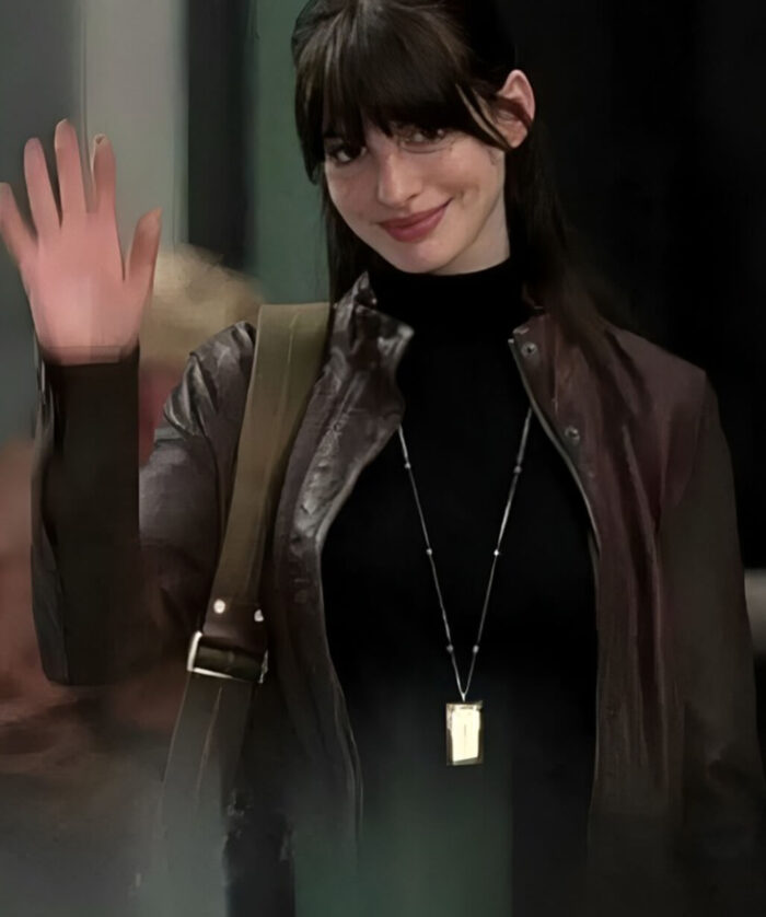 Anne Hathaway Brown Jacket