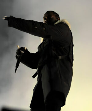 Kendrick Lamar Black Coat