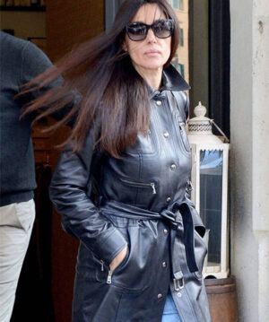 Monica Bellucci Trench Coat