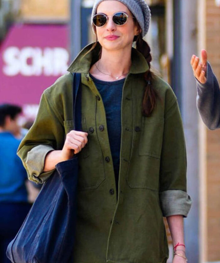 Anne Hathaway Green Jacket