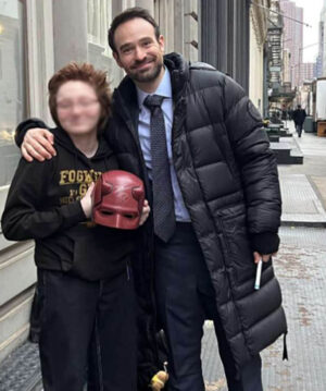 Charlie Cox Puffer Coat