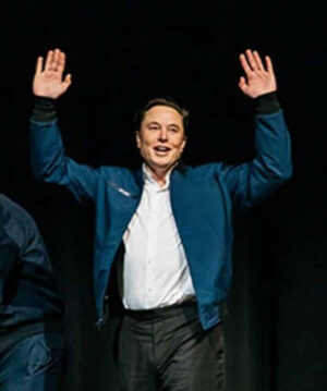 Elon Musk Blue Jacket