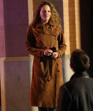 Margarita Levieva Suede Coat