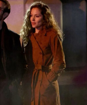 Margarita Levieva Suede Coat