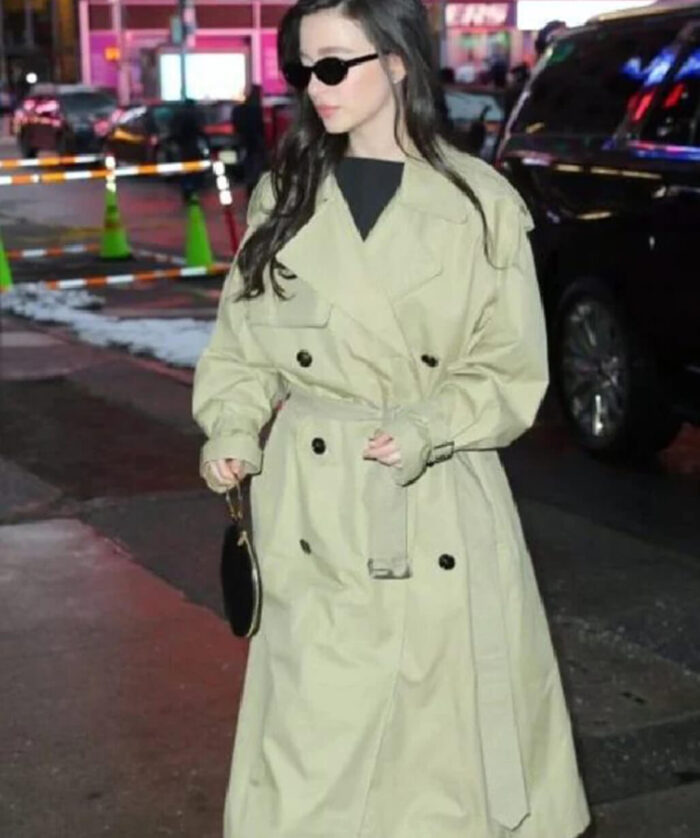 Mikey Madison Trench Coat