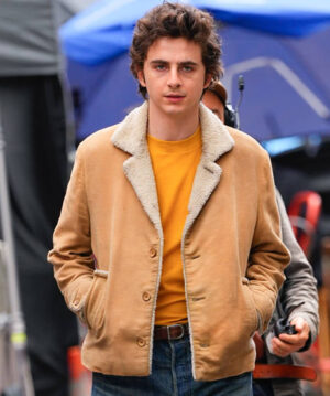 Timothée Chalamet Shearling Jacket